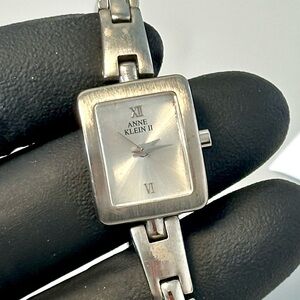 Anne Klein 10/4577 Silver Stainless Steel Ladies’ 16mm bracelet dress watch